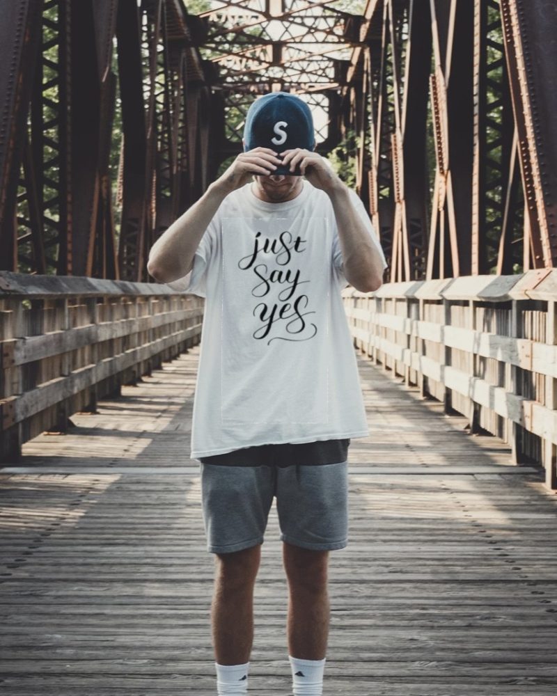 JUST SAY YES T-SHIRT